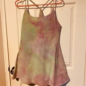 Halara sports dress, redesigned as a One of a Kind Tie Dye by Rena. Xl.